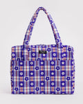 Cloud Carry-on - Market Plaid Blue