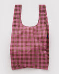 Big Baggu - Azalea Pink Tartan