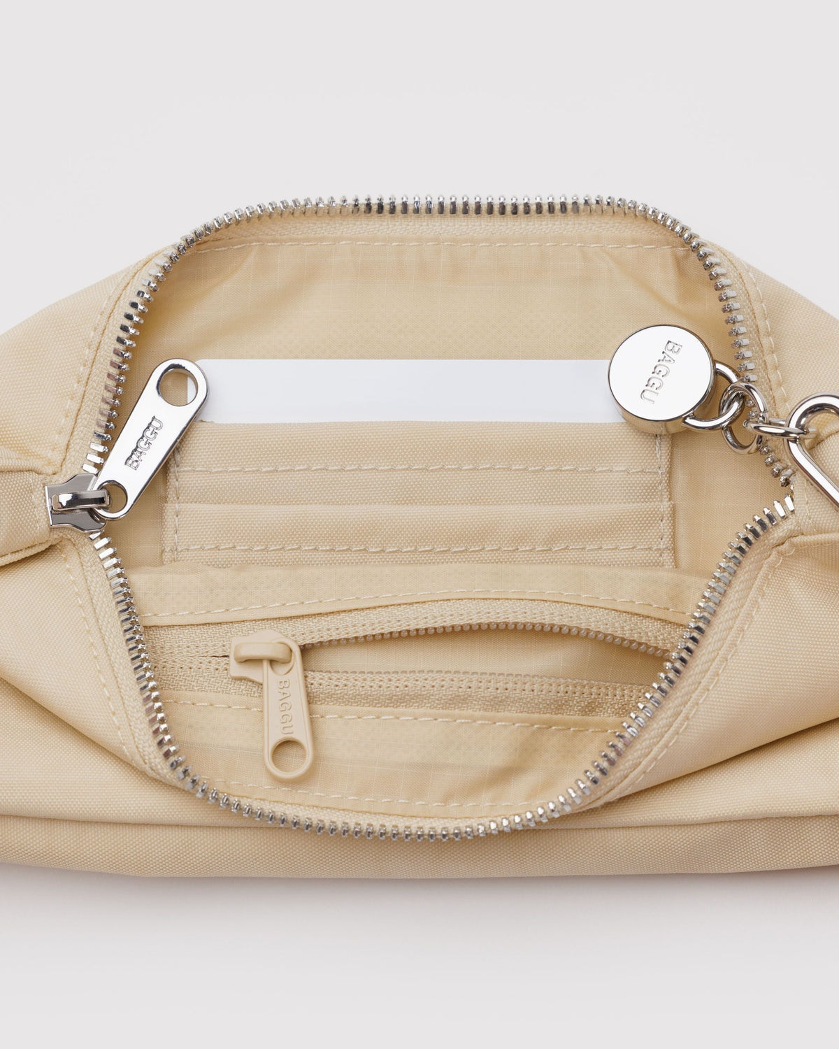 Nylon Pochette - Custard