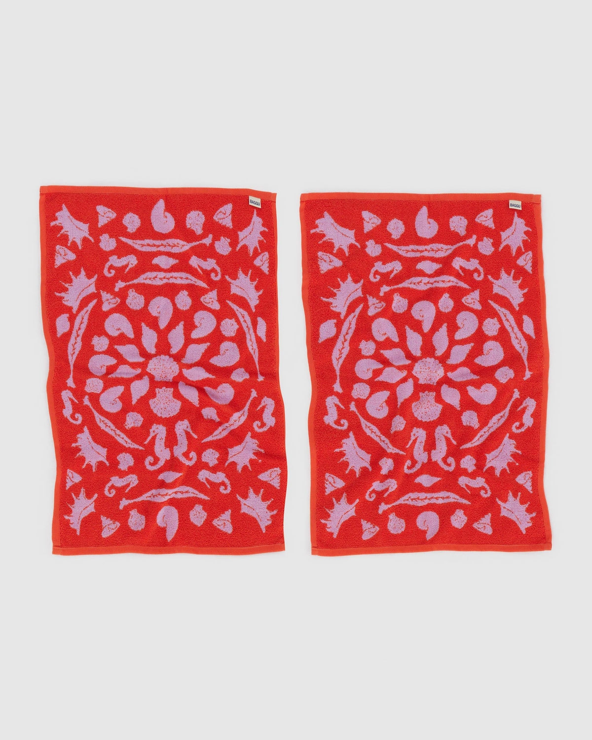 Hand Towel Set of 2 - Sea Shells